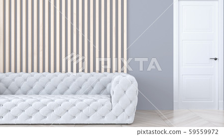Living room interior in scandinavian style . 3D rendering 59559972