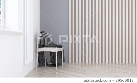 Living room interior in scandinavian style . 3D rendering 59560012