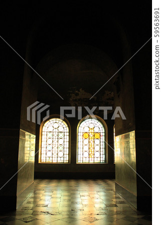Stained glass of Alexander Nevsky Cathedral 59563691
