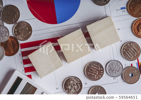 Wooden three letters blank space 59564651