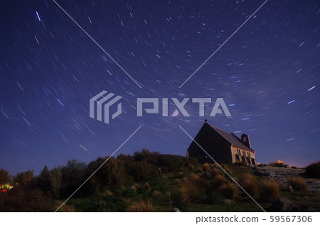 New Zealand spring starry sky 59567306
