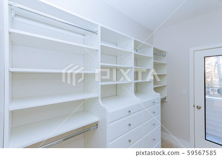 Shelves with a shelf new construction of interior 59567585