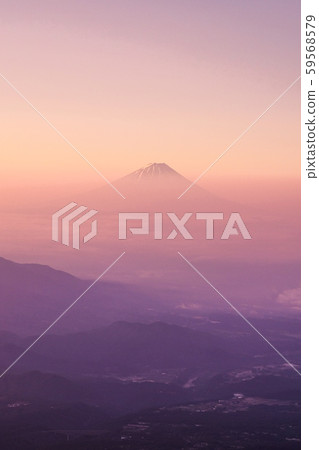 Fuji at dawn (from the summit of Mt. Akadake) Fuji at dawn (from the summit of Mt. Akadake) 59568579