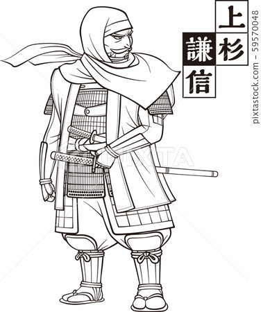 上杉謙信黑白 59570048