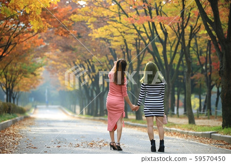 仁川大公園秋景 59570450