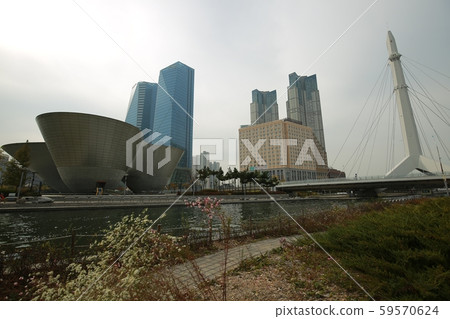 Incheon Songdo, Cityscape 59570624