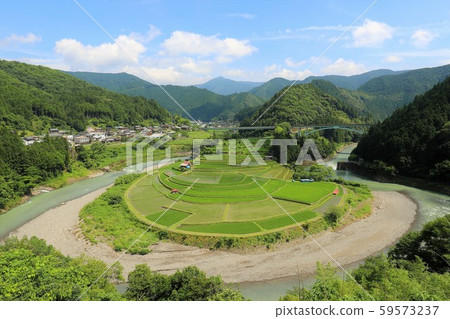 Rice terrace of Akashima 59573237