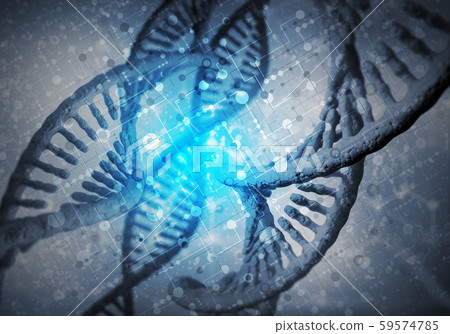 DNA molecules background DNA molecules background 59574785