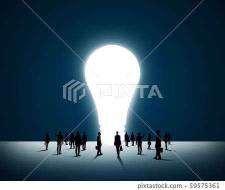 Teamwork creative concept 59575361