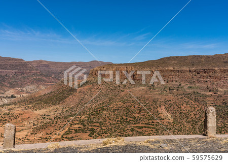 Landscape in Gheralta in Tigray, Northern Ethiopia. Landscape in Gheralta in Tigray, Northern Ethiopia. 59575629