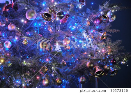 Christmas tree illumination Christmas tree illumination 59578136