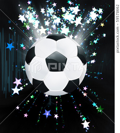 Stars Explosions and Soccer Ball 59578662