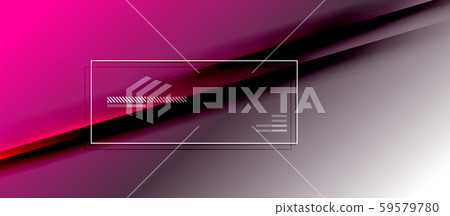 Trendy simple fluid color gradient abstract background with dynamic straight shadow line effect 59579780