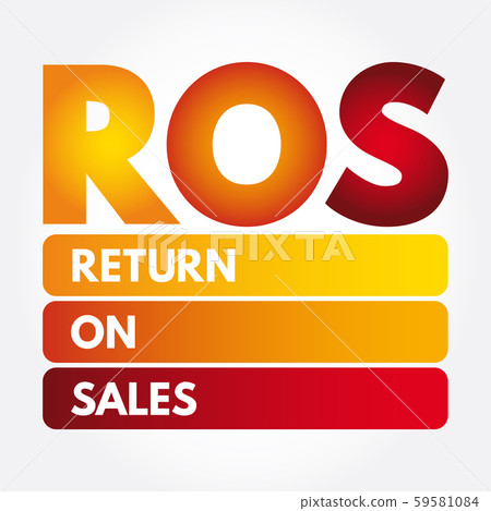 ROS - Return On Sales acronym 59581084