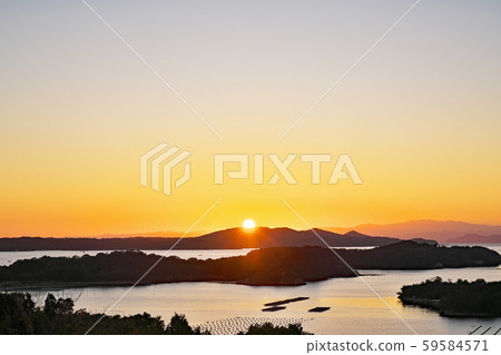 [Ise Shima Kirigaki Observatory (Evening)] Toyama, Daio-cho, Shima City, Mie Prefecture 59584571