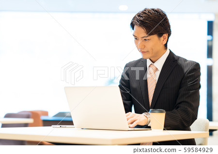 辦公室程序員工程師商用計算機 59584929