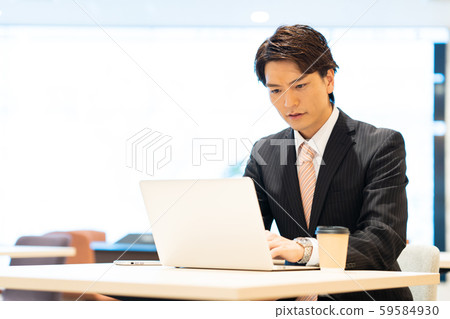 辦公室程序員工程師商用計算機 59584930