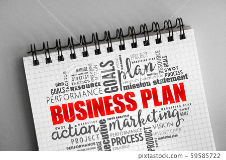 Business plan word cloud collage 59585722