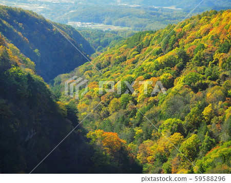 長野縣橫谷京11月秋天的景色 長野縣橫谷京11月秋天的景色 59588296