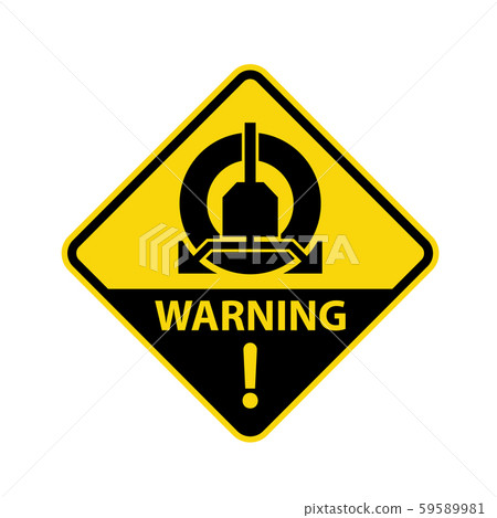 Wheel clamping in operation road sign - parking 59589981