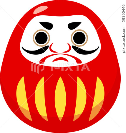新年達摩婚姻娃娃 新年達摩婚姻娃娃 59590446