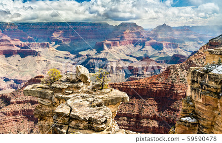 Grand Canyon as seen from Mather Point Grand Canyon as seen from Mather Point 59590478