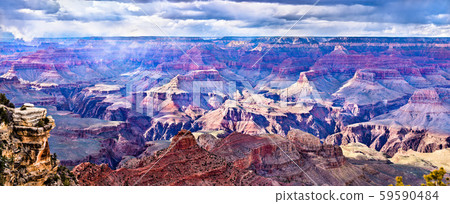 Panorama of Grand Canyon from Yaki point 59590484