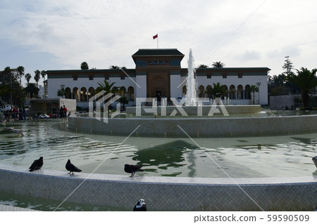 Morocco, Casablanca, Muhammad V Square, Courthouse 59590509