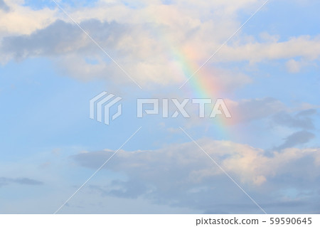 彩虹夏日的天空夏日的天空 彩虹夏日的天空夏日的天空 59590645