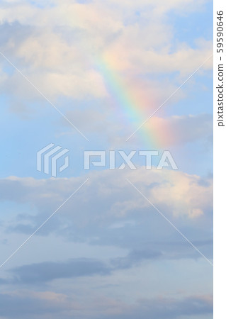 彩虹夏日的天空夏日的天空 彩虹夏日的天空夏日的天空 59590646