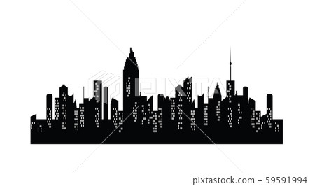 Night town on white background. Jpeg cities Night town on white background. Jpeg cities 59591994