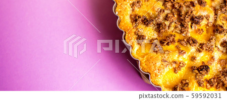 apple pie with oat flakes apple pie with oat flakes 59592031