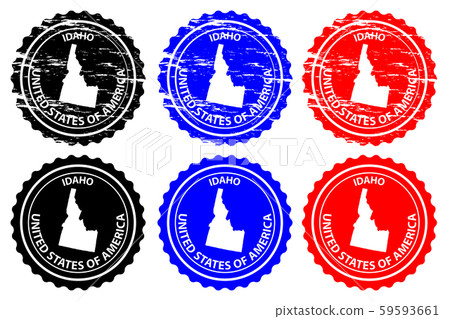 Idaho rubber stamp Idaho rubber stamp 59593661