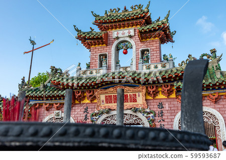 越南會安福建廳的大型香爐 59593687