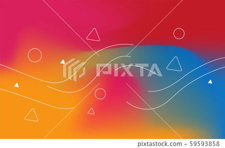 Abstract blurred gradient mesh background. Abstract blurred gradient mesh background. 59593858