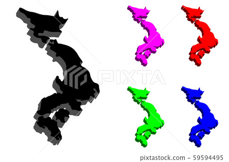 3D map of Japan 3D map of Japan 59594495