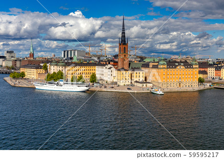 Stockholm. Island Gamla Stan. 59595217