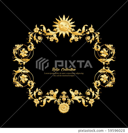 Elements In baroque, rococo, victorian 59596028