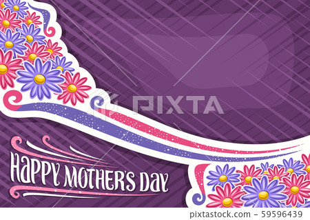 Vector greeting card for Mother's Day Vector greeting card for Mother's Day 59596439