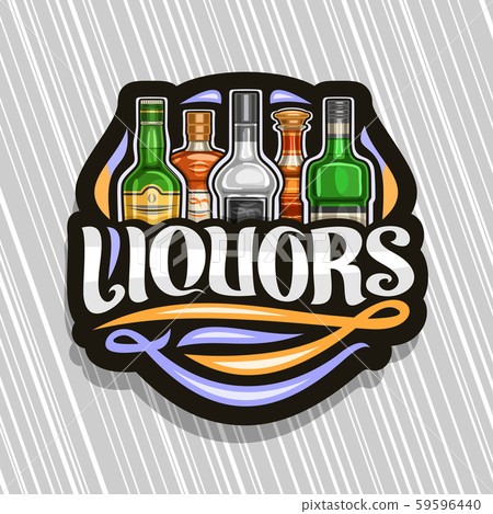 Vector logo for Liquors 59596440