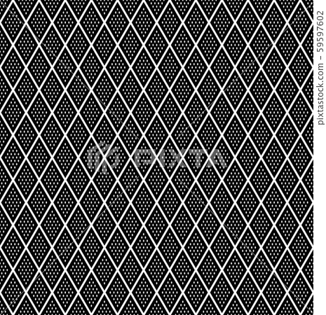 Seamless diamonds pattern. Geometric texture. Seamless diamonds pattern. Geometric texture. 59597602