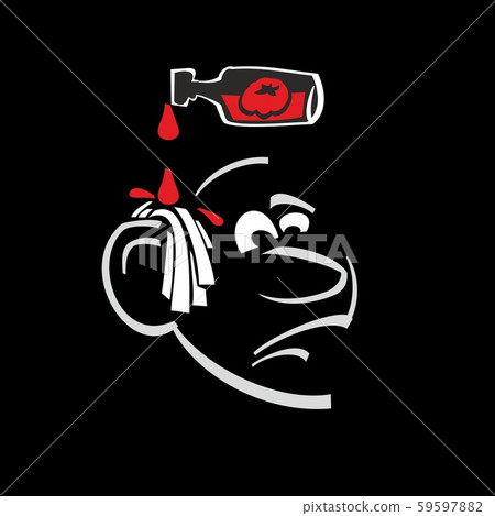 Human deceit. Hang noodles on the ears 59597882