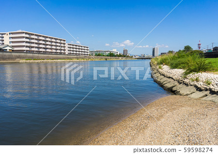 Scenery of the lower Akashi River Scenery of the lower Akashi River 59598274