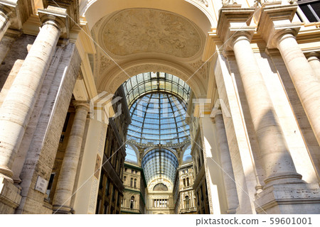 Italy Naples Galleria Umberto I Naples Arcade 59601001