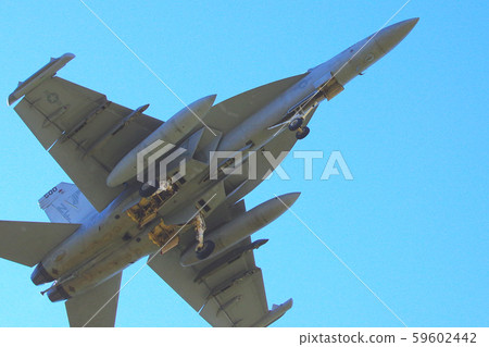 EA-18G抓草機接近橫田空軍基地 59602442