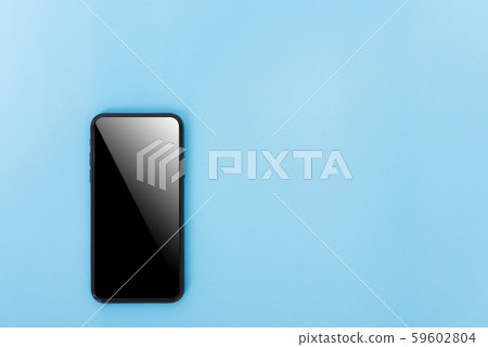 Top view of modern technology smart phone mobile Top view of modern technology smart phone mobile 59602804