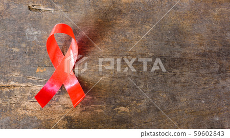 Red Ribbon Support HIV, AIDS Red Ribbon Support HIV, AIDS 59602843