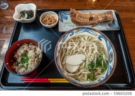 Okinawa Soba This Soki Soba Set Nabe City, Okinawa Prefecture Okinawa Soba This Soki Soba Set Nabe City, Okinawa Prefecture 59603208