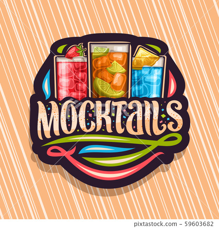 Vector logo for Mocktails Vector logo for Mocktails 59603682