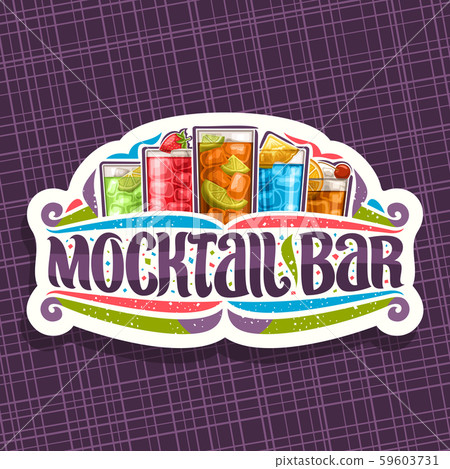 Vector logo for Mocktail Bar Vector logo for Mocktail Bar 59603731